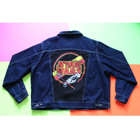 Star Wars Jackets & Blazers - Vintage One Of A Kind Custom Star Wars Jean Jacket